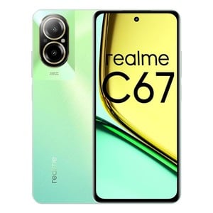 Realme C67 Dual SIM 4G Smartphone, 8 GB RAM, 256 GB Storage, Sunny Oasis