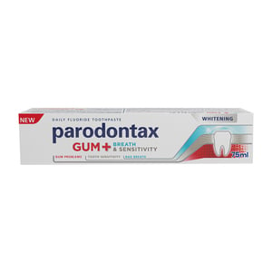 Parodontax Whitening Gum + Breath & Sensitivity Toothpaste 75 ml