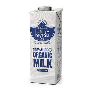 Hayatna Full Cream Organic Milk 1 Litre