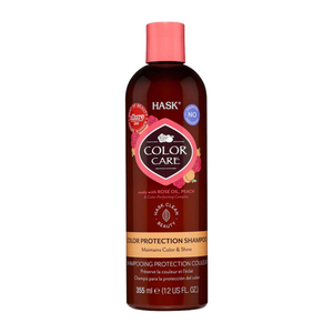 Hask Rose Oil & Peach Color Care Shampoo 355 ml