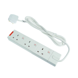 Masterplug 3 Way Extension Lead Switched Power Socket, 3m, SWG33-04