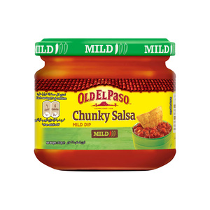 Old El Paso Chunky Salsa Mild Dip Value Pack 312 g