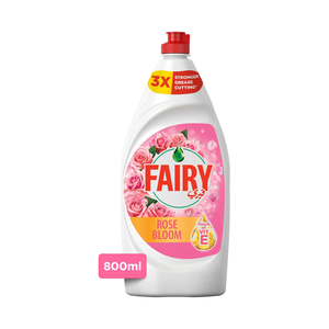 Fairy Rose Bloom Touch Of Vitamin E Dishwashing Liquid 800 ml