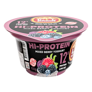 Baladna Low Fat Hi-Protein Mixed Berry Yoghurt 150 g