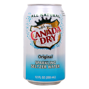 Canada Dry Original Sparkling Seltzer Water 355 ml