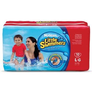 Huggies Little Swimmer Swim Pants Diaper Size Large 10 pcs