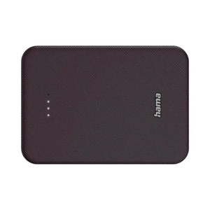 Hama HAM-201712 Colour 10 Plum 10000 mAh Power Pack, Black