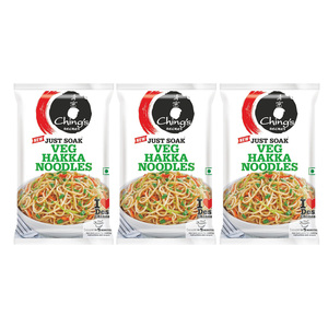 Ching's Secret Veg Hakka Noodles Value Pack 3 x 140 g