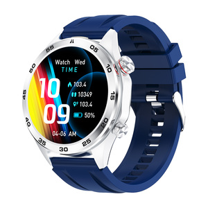 X.Cell Smartwatch Elite-5 Silicone Strap Blue