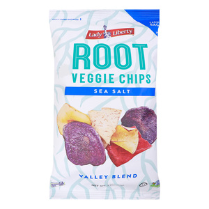 Lady Liberty Root Veggie Chips Sea Salt Valley Blend 85 g