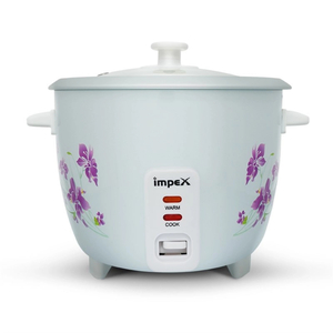 Impex Rice Cooker, 1.5 L, White, RC 2802
