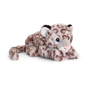 Keel Toys Keeleco Plush Snow Leopard, 25cm, SE6109