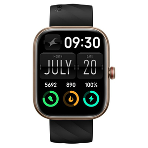 Titan Fastrack Kruz+ Smart Watch, 1.91 inch, Gold
