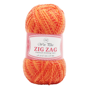 Win Plus Zig-Zag Yarn 100g EX594 Assorted Color