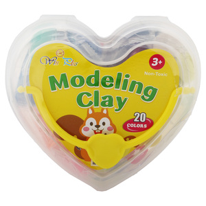 Win Plus Modeling Clay 20g 8983 20 Colors + 7 Tools