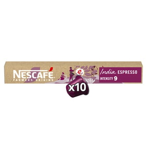 Nescafe Farmers Origins India Espresso Intensity 9 Coffee Capsules 44 g