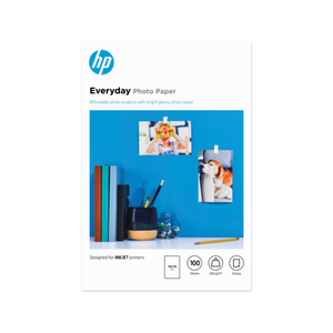 HP Everyday 10X15 Gls 100Sht FSC Photo Paper