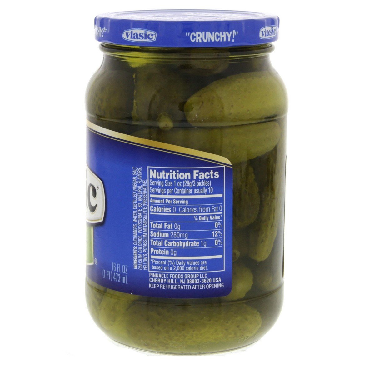 Vlasic Kosher Dill Gherkins 473 ml