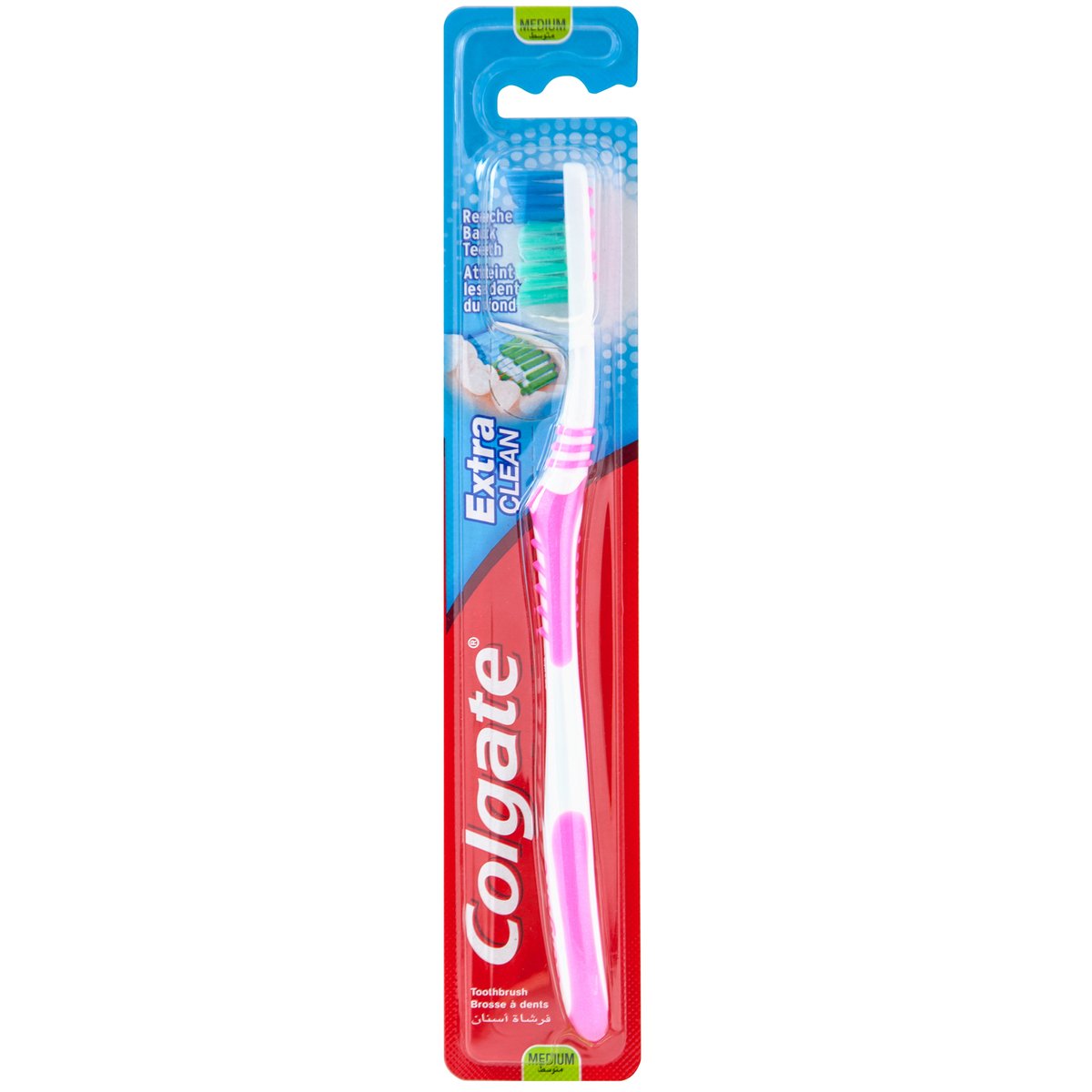 Colgate Toothbrush Extra Clean Medium Assorted Colour 1 pc