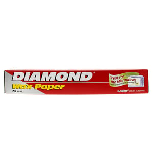 Diamond Wax Paper 75sq.ft Size 23.0m x 302mm 1 pc