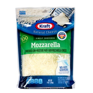 Kraft Finely Shredded Mozzarella 226 g