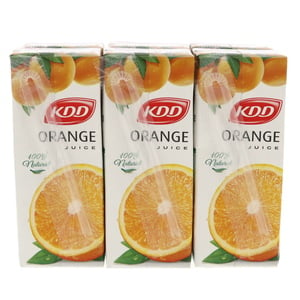 كي دي دي عصير برتقال 180 مل × 6 حبات
