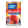 American Garden Whole Peeled Tomatoes Gluten Free 411 g