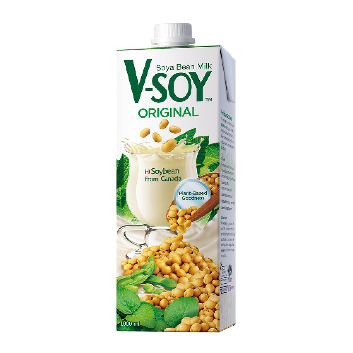 V Soy Susu Kedelai Original 1Litre