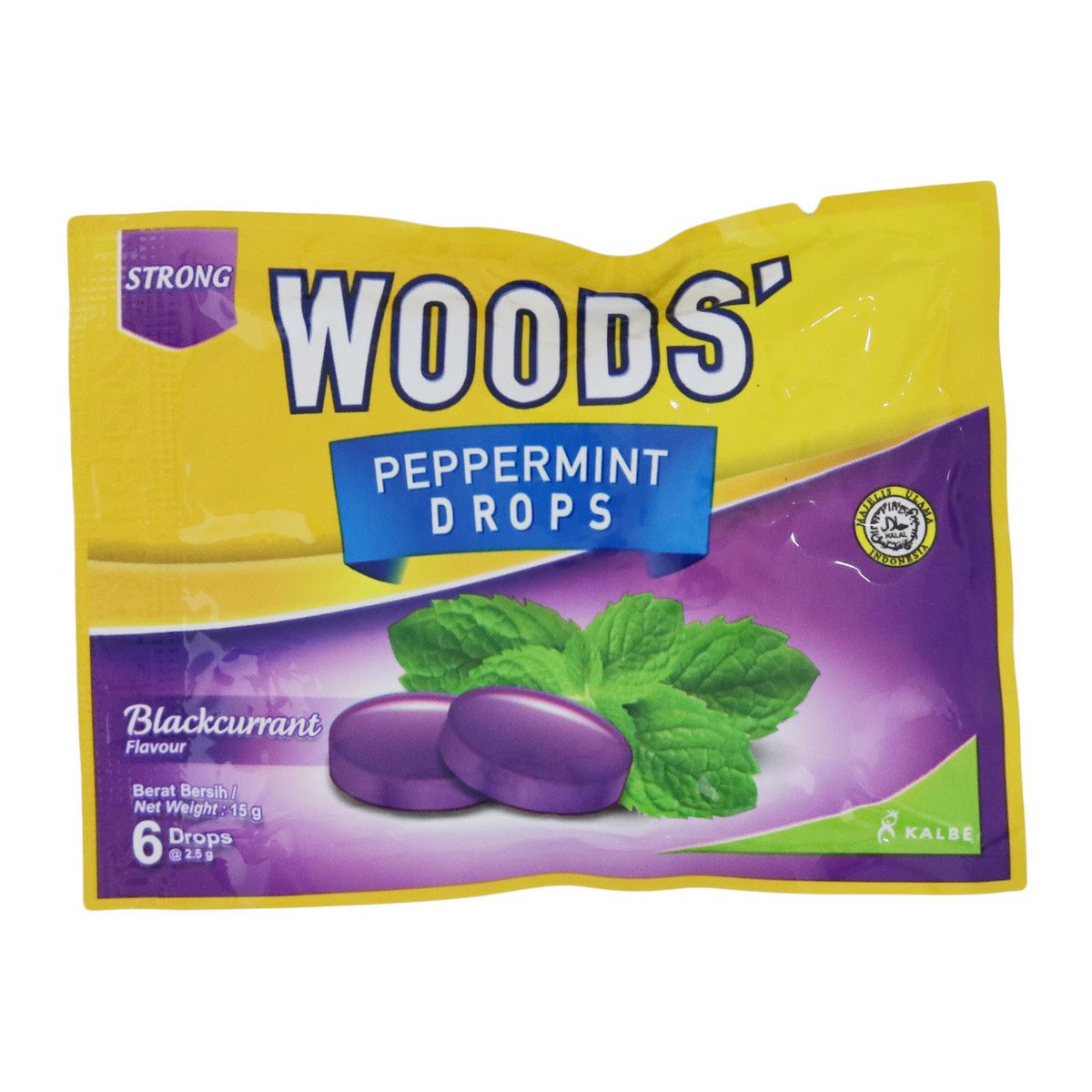 Woods Lozenges Black Current 15g