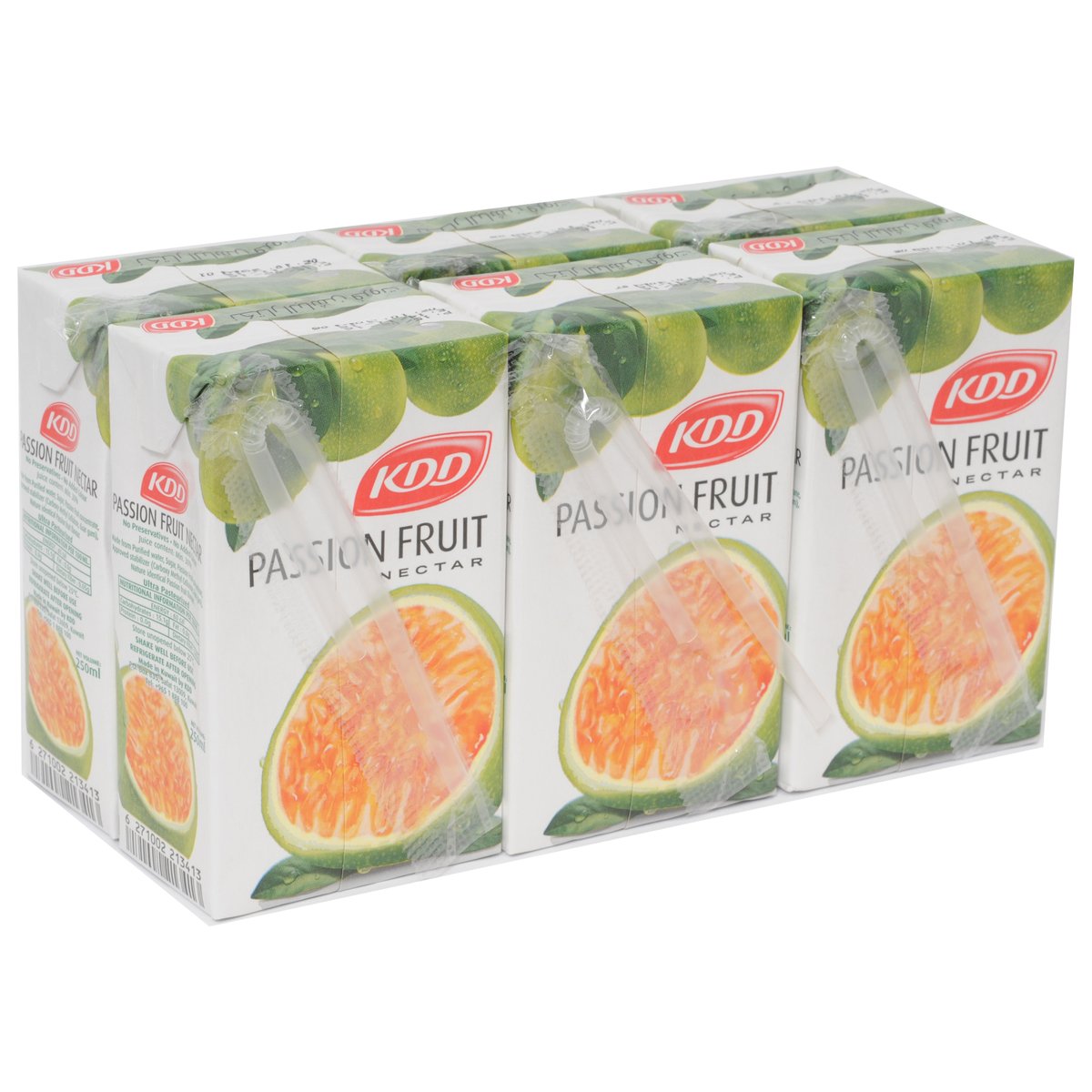 KDD Passion Fruit Nectar 250ml x 6 Pieces