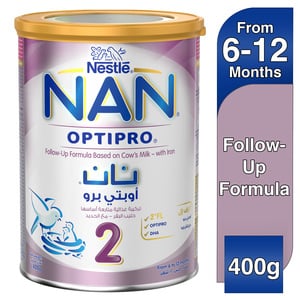 Nestle NAN OPTIPRO Stage 2 Premium Follow-On Formula Powder 6-12 Months 400 g