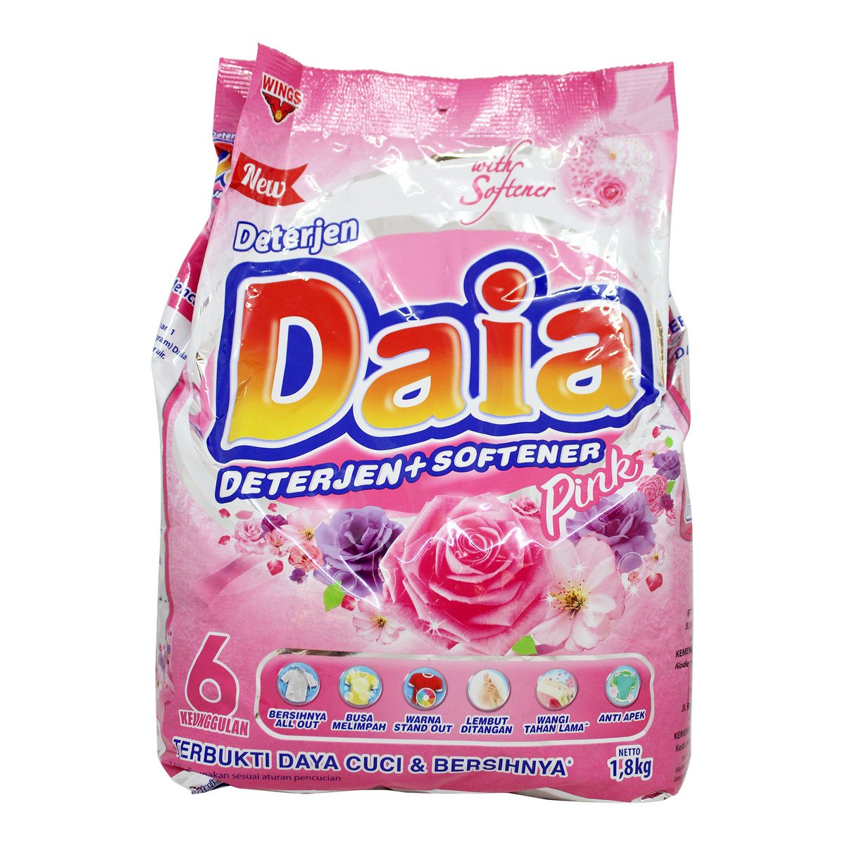 Daia Softener Pink 1.6kg