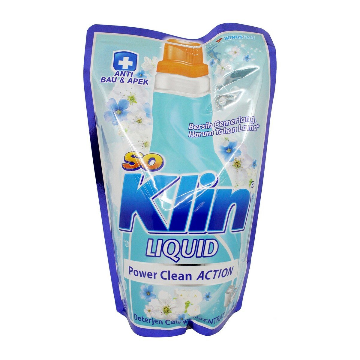 Soklin Deterjen Cair Anti Bacterial Pouch 750ml