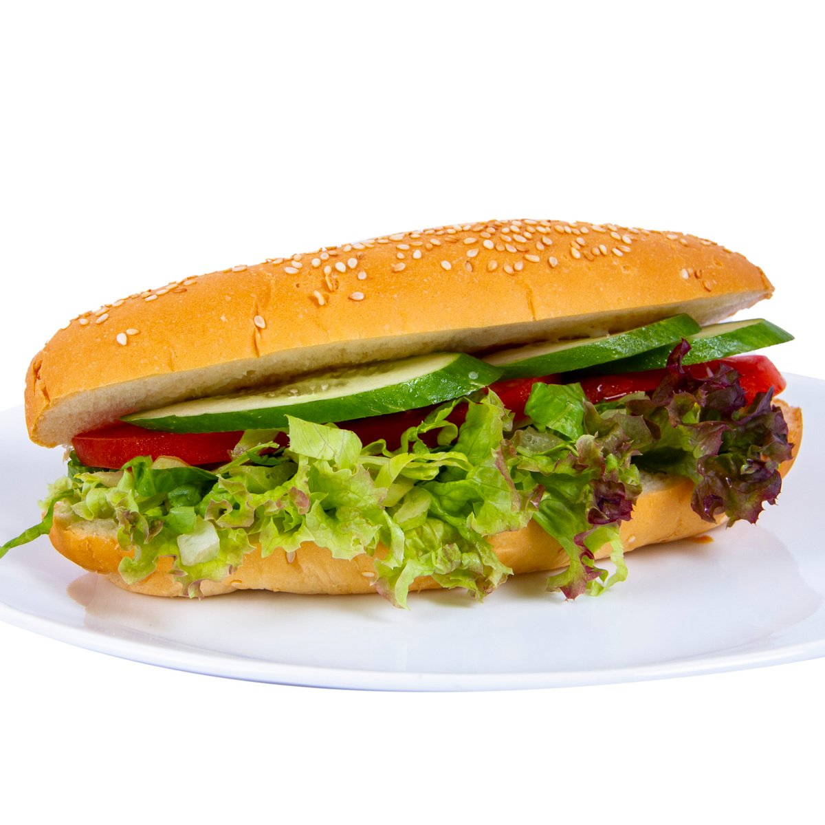 Vegetable Submarine Sandwich 1 pc