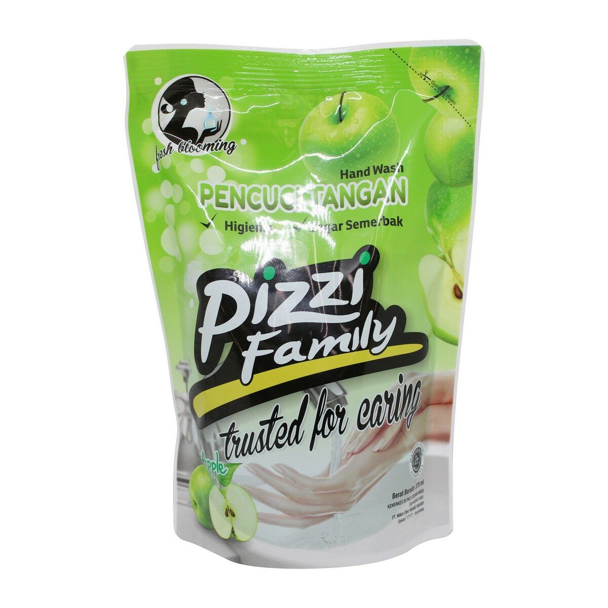 Pizzi Sabun Cuci Tangan Apel Hijau Pouch 375ml