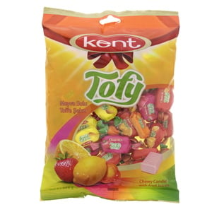 Kent Tofy Chewy Candies With Fruit Juices 375 g