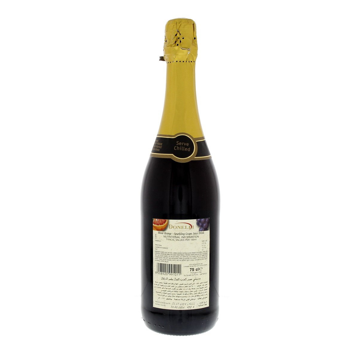 Donelli Blood Orange & Sparkling Grape Juice 750 ml