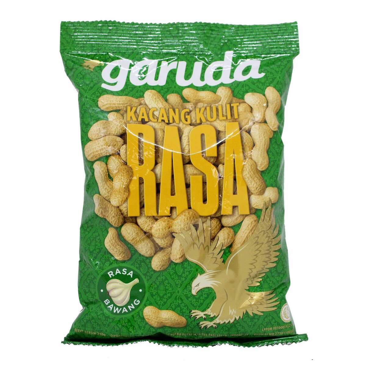 Garuda Kacang Kulit Rasa Bawang 210g