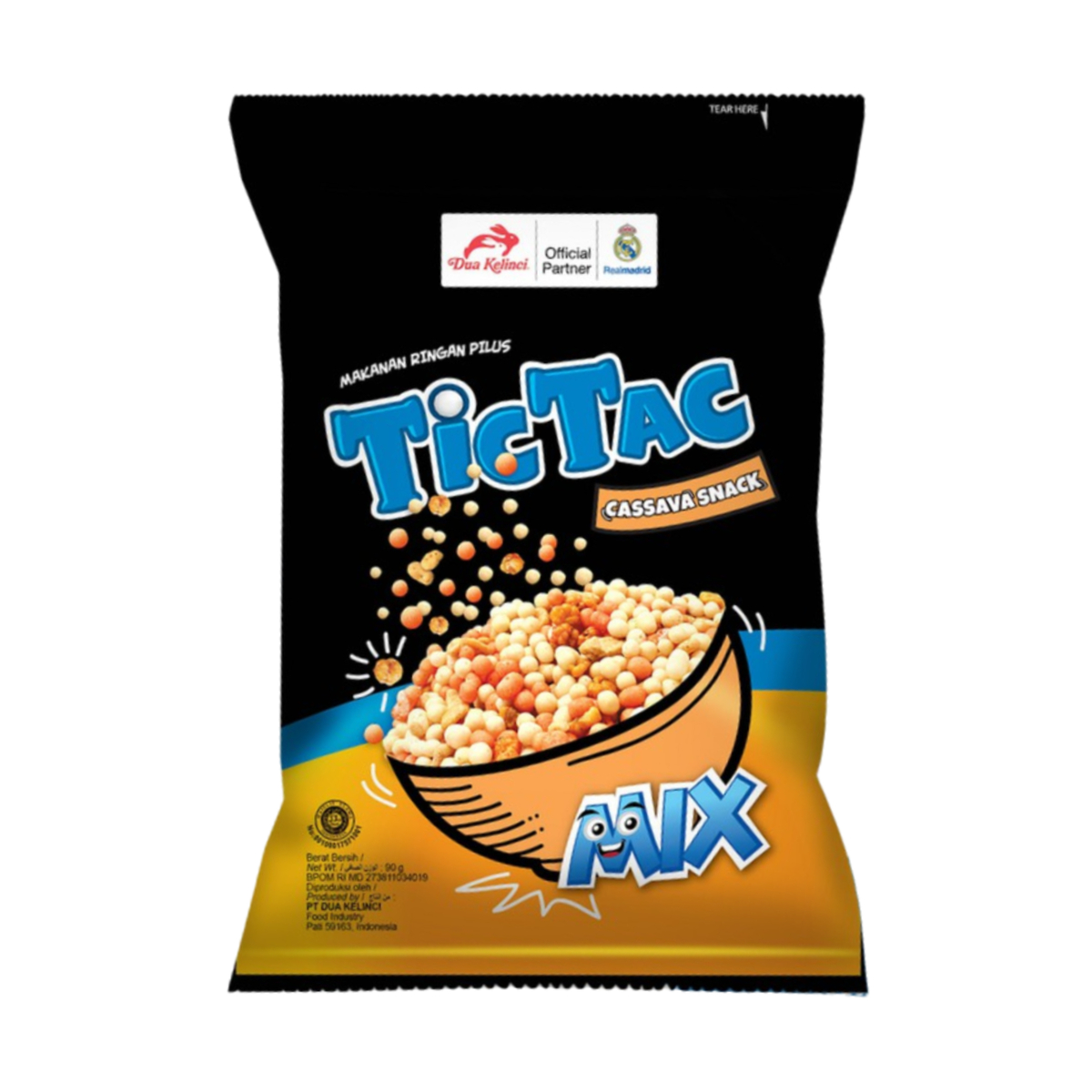 Dua Kelinci Tic Tac Mix 90g