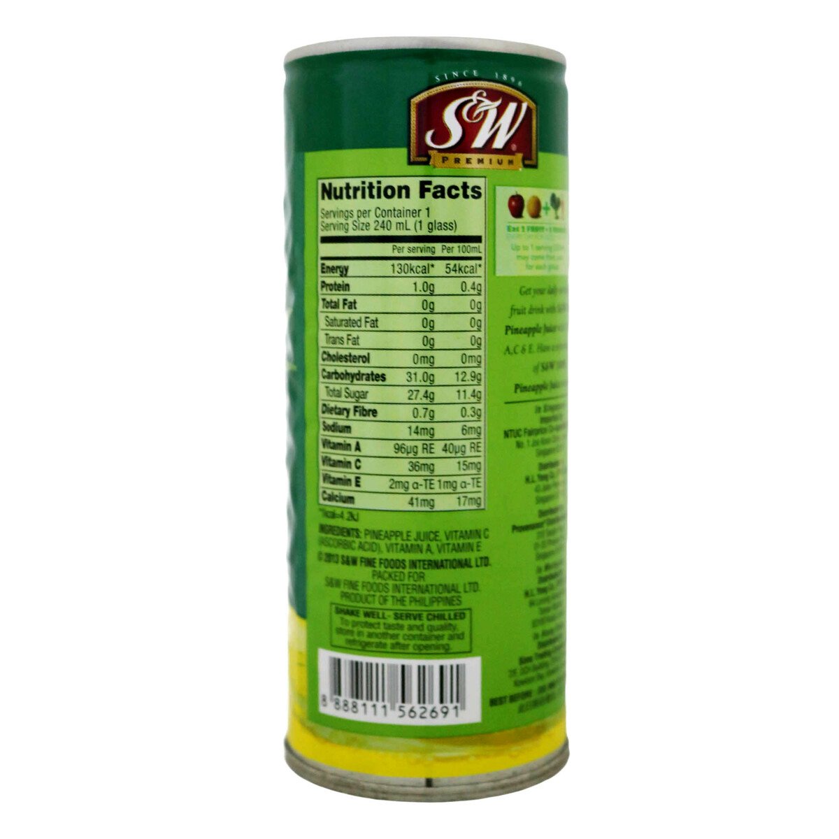 SW Pineapple Juice 240ml