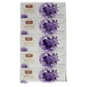 Lulu Softouch White Facial Tissue Purple 200'S 2 Ply