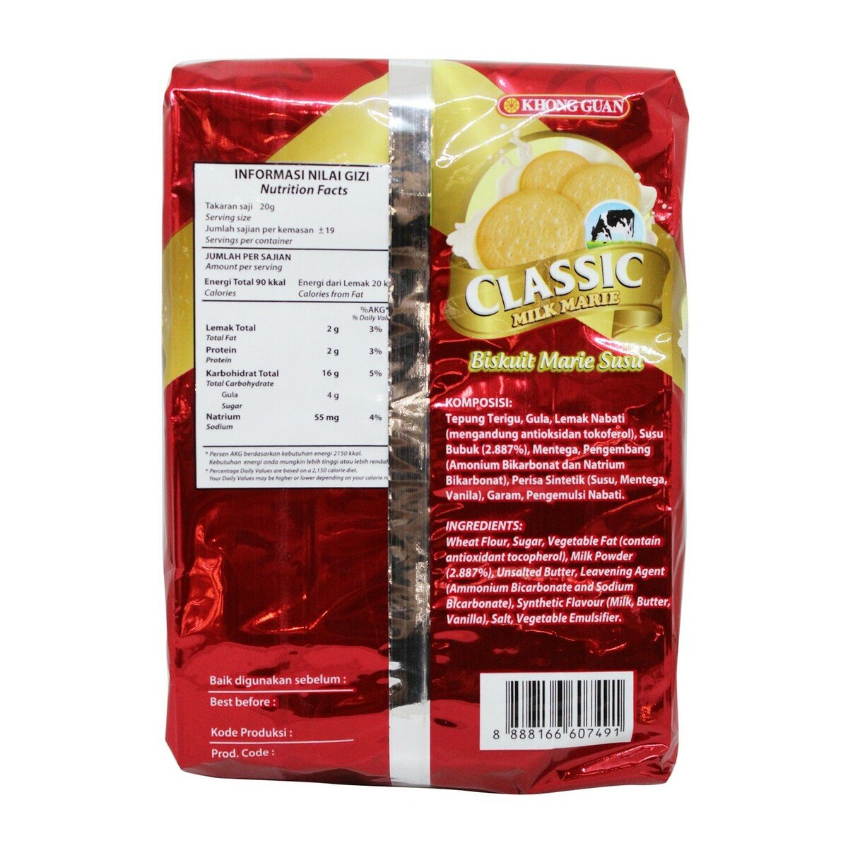 Khong Guan Classic Milk Marie 375g