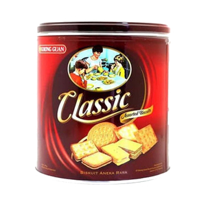 Khong Guan Assorted Biscuit Classic Bulat 350g