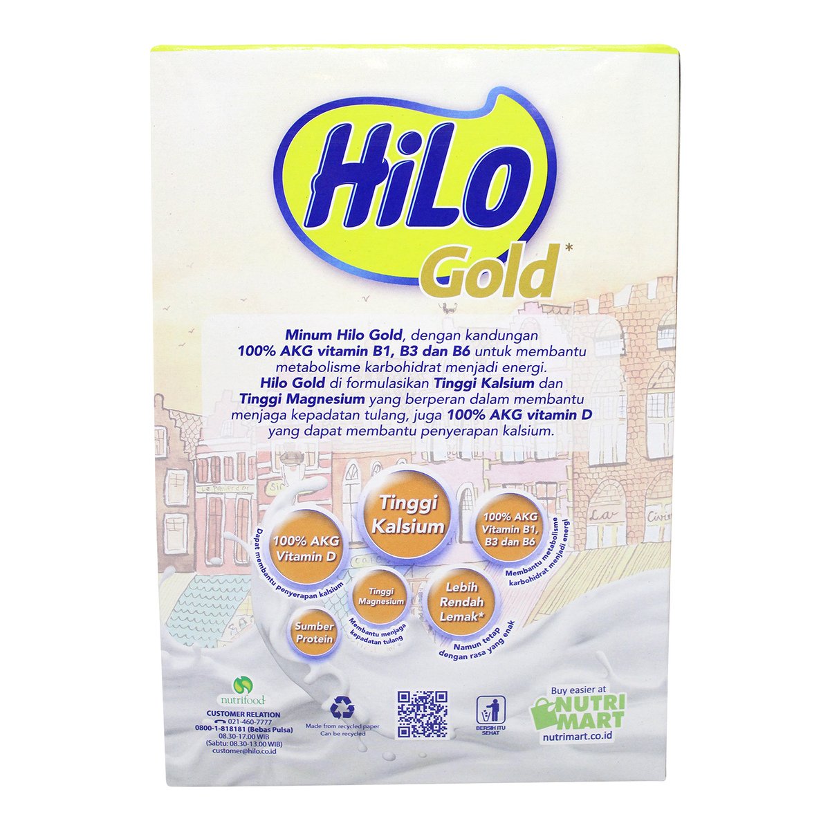 Hilo Gold Milk Plain 500g