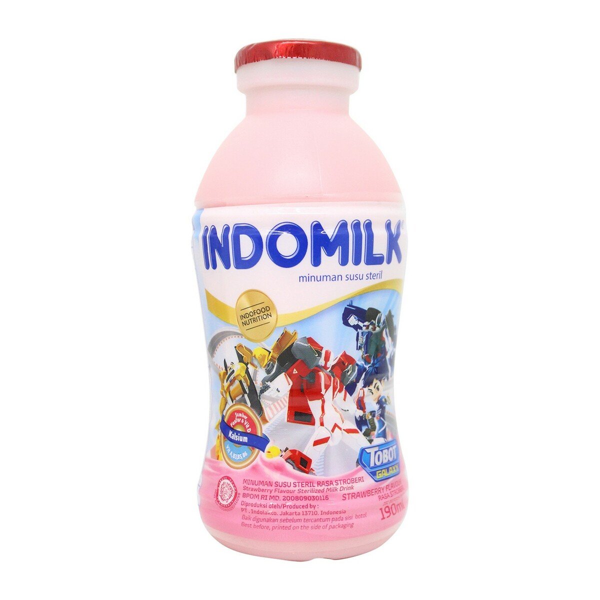 Indomilk Milk Strawberry 190ml