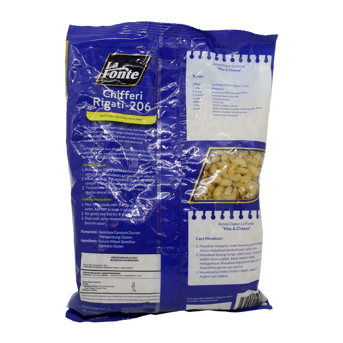 La Fonte Chifferi Gigatti 500g