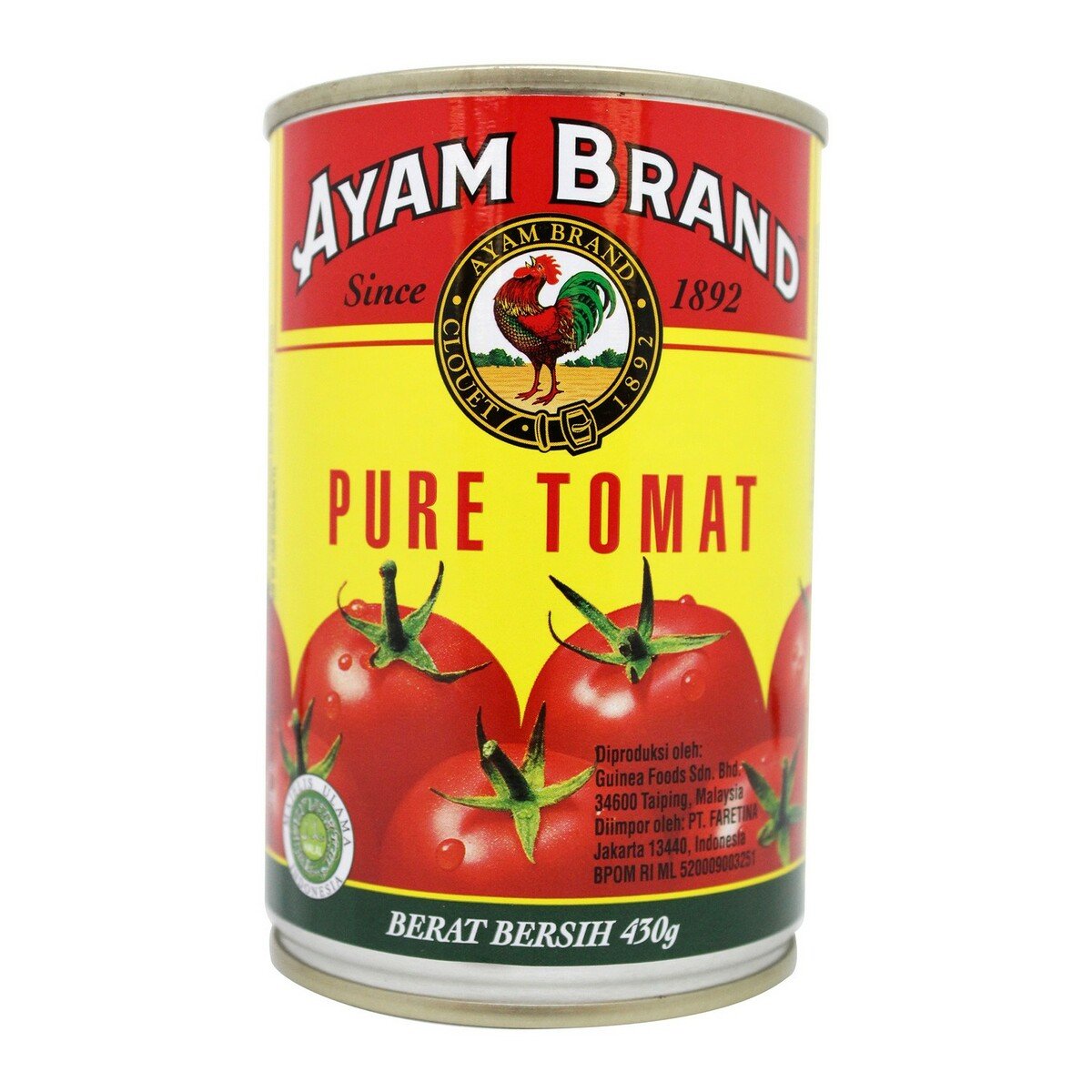 Ayam Brand Tomato Puree 430g