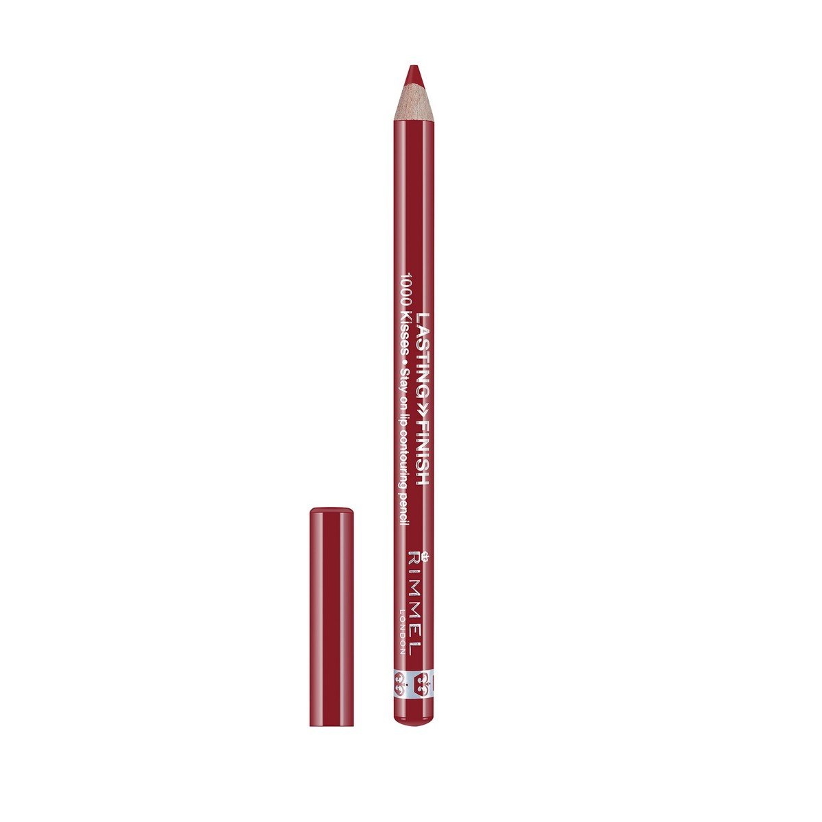 Rimmel London Lasting Finish 1000 Kisses Pencil - Red Dynamite A True Red 1pc