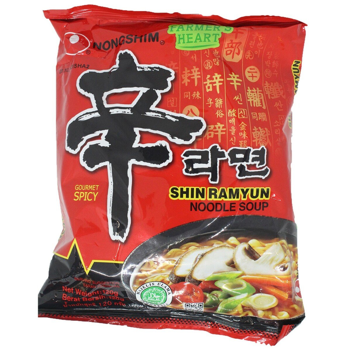 Nongshim Shin Ramyun Jamur Pedas 120g