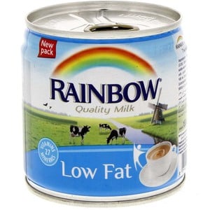 Rainbow Evaporated Milk Low Fat 170 g